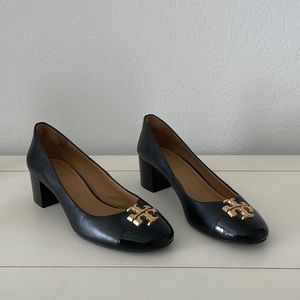 Tory Burch Black Kitten Heels sz 7.5